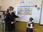 Автоинспекторы Белореченска проводят  уроки безопасности в школах