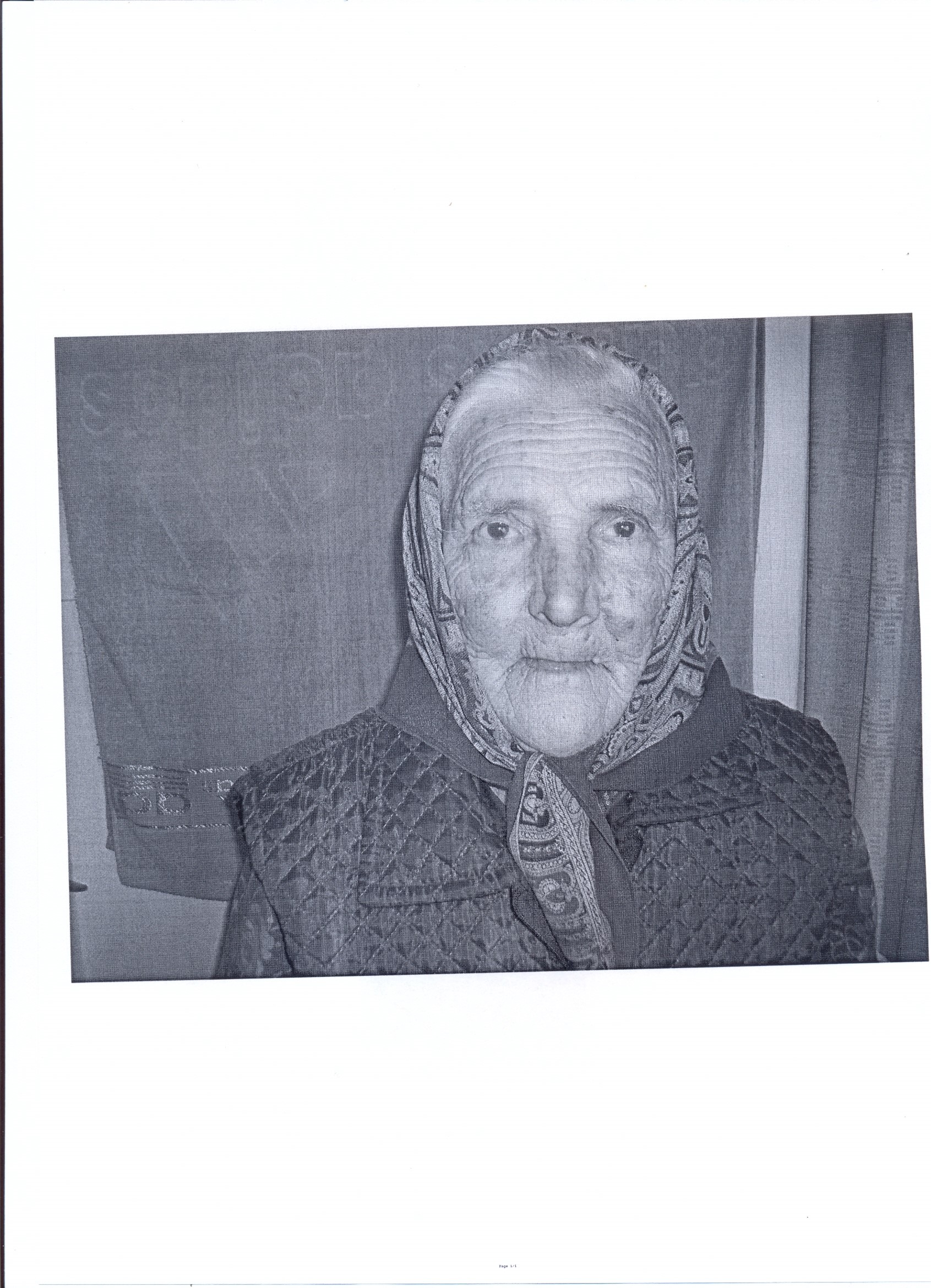 Хомутова (Довгалёва) Матрёна Андреевна