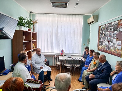 Встреча в Центре общения старшего поколения