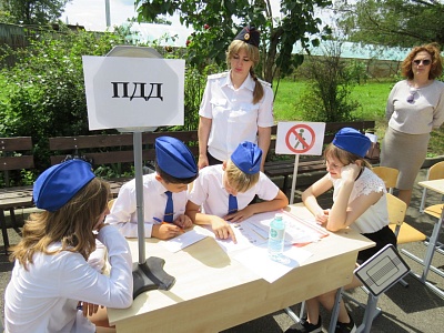 В Белореченске прошёл конкурс-фестиваль юных инспекторов движения "Безопасное колесо-2023"