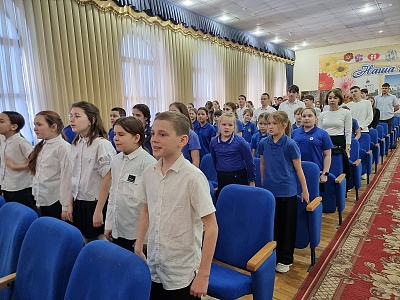 Ветераны Краснодарского линейного управления МВД России на транспорте провели «Урок мужества»