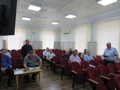 В Белореченском районе состоялось заседание муниципальной комиссии по безопасности дорожного движения