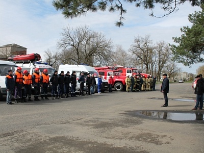 ЧС: Учения на случай большой воды