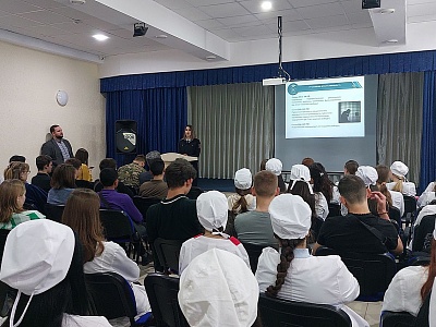 «Не будь марионеткой в руках террористов»- под таким названием прошла очередная встреча со студентами районного техникума