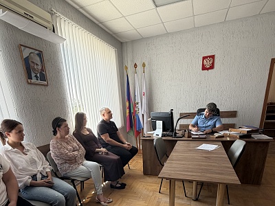 Белореченской транспортной прокуратурой проведен прием граждан