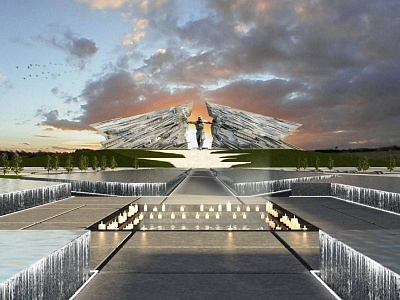 Ведется строительство мемориального комплекса «Курская битва»